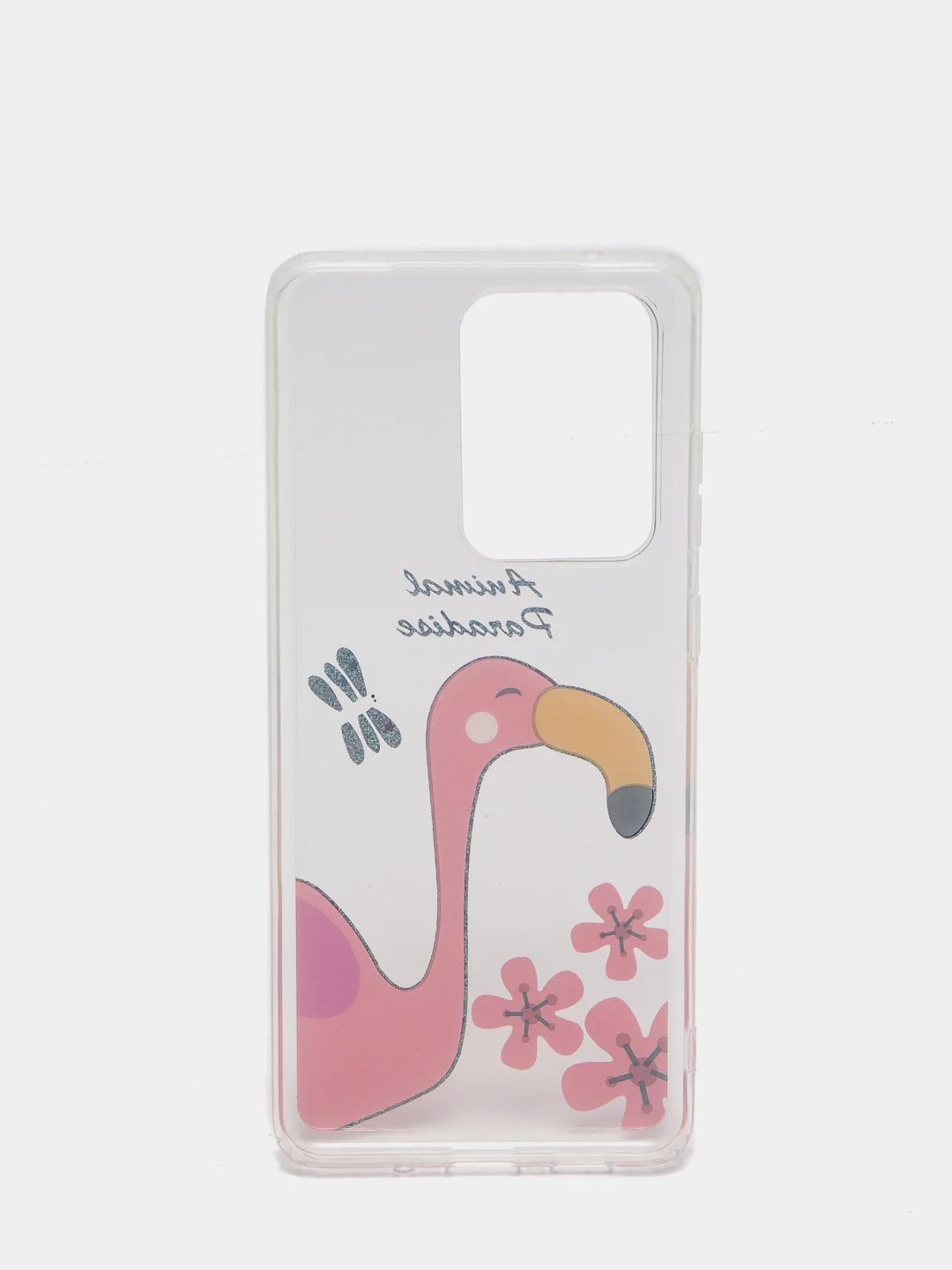 Фуксия чехол Samsung Galaxy S20, S20+ / S20 Plus, S20 Ultra прозрачный силиконовый с рисунком