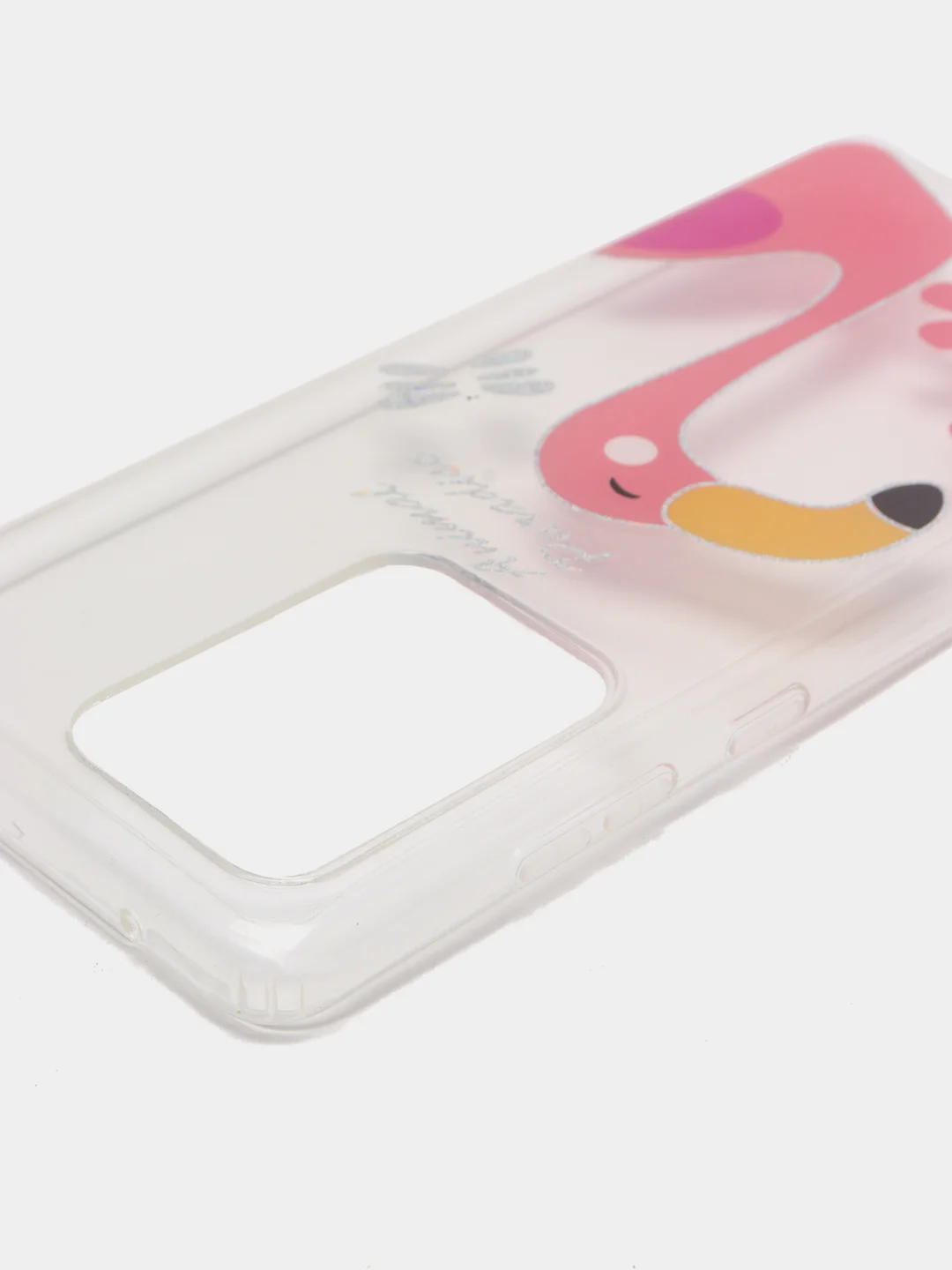 Фуксия чехол Samsung Galaxy S20, S20+ / S20 Plus, S20 Ultra прозрачный силиконовый с рисунком