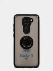 Чехол с магнитом и кольцом Xiaomi Redmi Note 9 противоударный