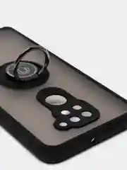 Чехол с магнитом и кольцом Xiaomi Redmi Note 9 противоударный