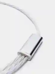 Небесно-голубой кабель зарядный 3-в-1 подсветкой для iPhone, Android micro USB Type-C Lightning