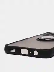 Чехол с магнитом и кольцом для Samsung A12, M12 противоударный для Самсунг А12, М12