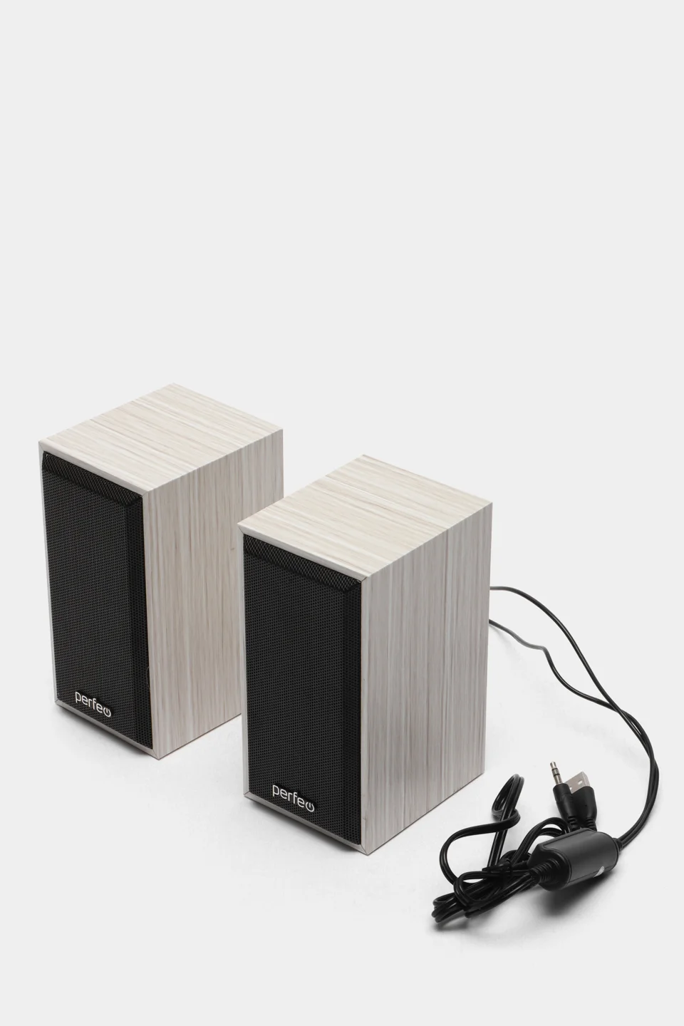 Белый компьютерные колонки Perfeo CABINET, для ноутбука и компьютера