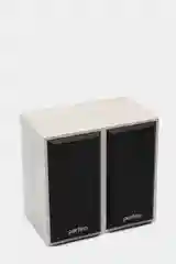 Белый компьютерные колонки Perfeo CABINET, для ноутбука и компьютера