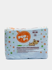 Пеленки впитывающие 60*90см для собак, животных MY PUPPY - 4 сл., 30 шт