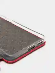 Красный чехол книжка Xiaomi Redmi note 11 pro plus