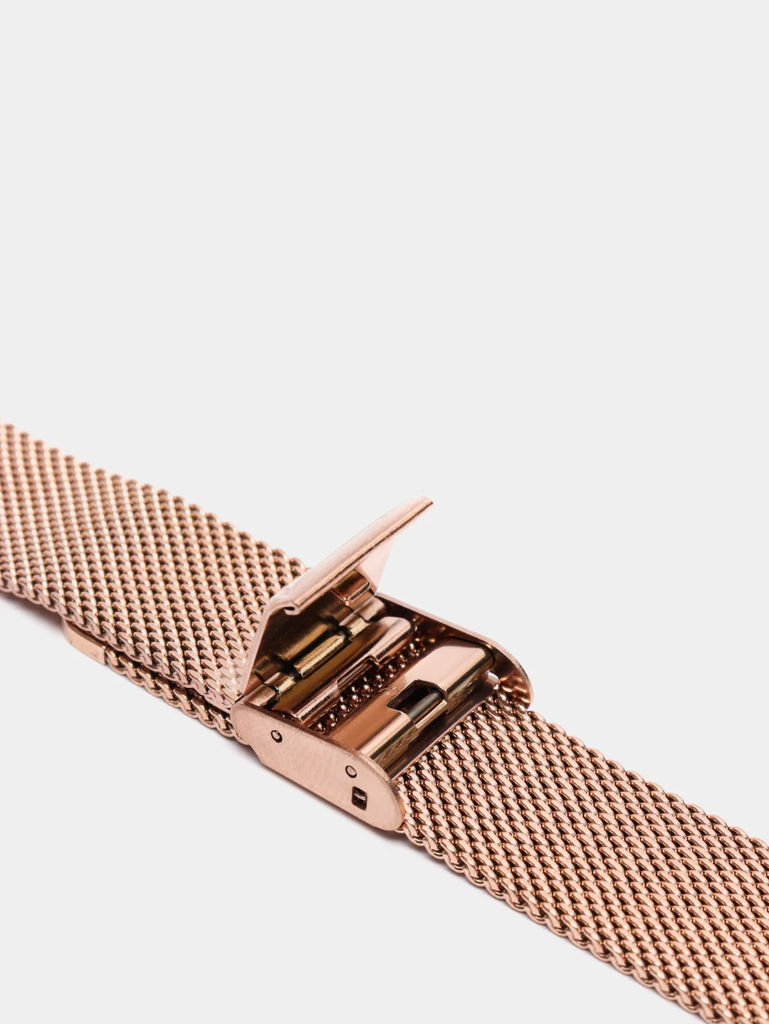 Розовый металлический ремешок для Huawei Band 6 / Honor Band 6