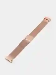 Розовый металлический ремешок для Huawei Band 6 / Honor Band 6