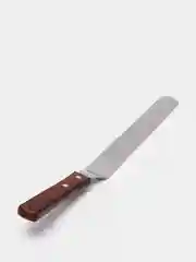 Лопатка-палетка с деревянной ручкой, изогнутая, 36,5 см