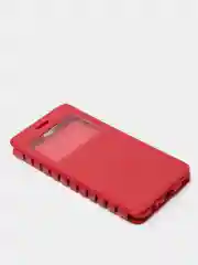 Красный чехол книжка Huawei P10