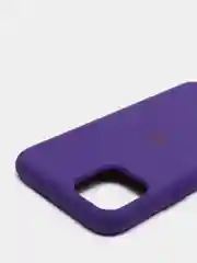 Фиолетовый чехол Silicone Case для Iphone 13,13Pro,12/12Pro,12ProMax,12mini,11,11Pro,11ProMax,7/8+,XS