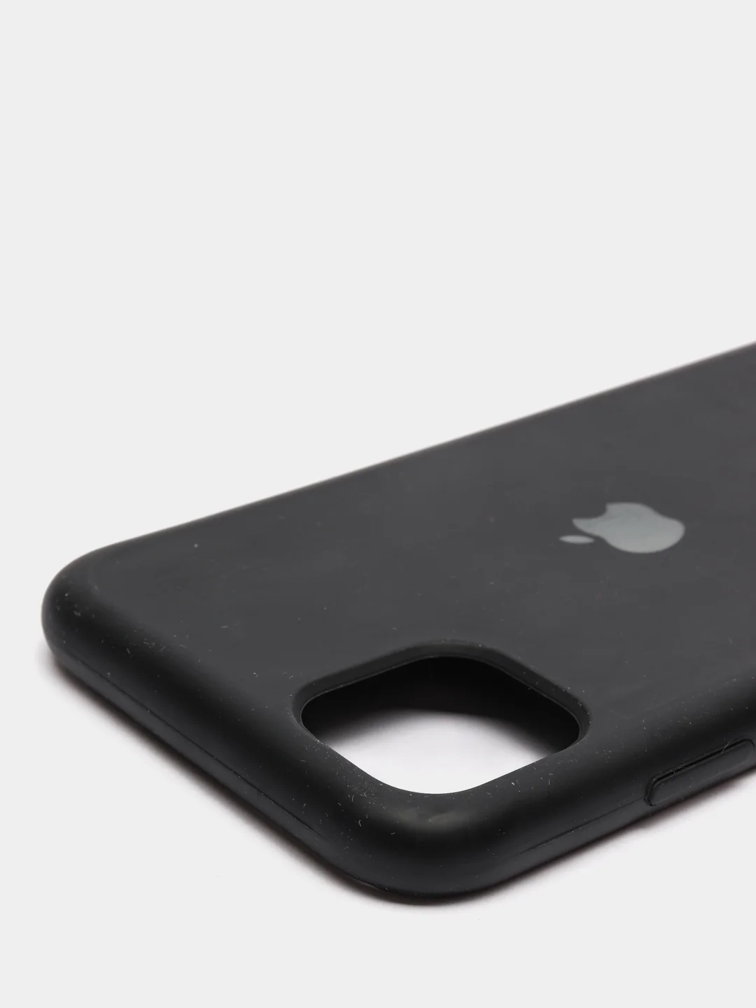 Черный чехол Silicone Case для Iphone 13,13Pro,12/12Pro,12ProMax,12mini,11,11Pro,11ProMax,7/8+,XS