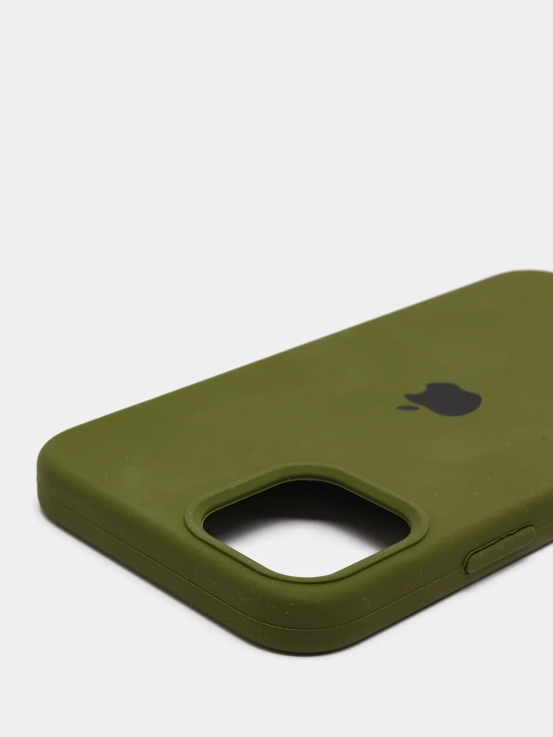 Зелёный хаки чехол Silicone Case для Iphone 13,13Pro,12/12Pro,12ProMax,12mini,11,11Pro,11ProMax,7/8+,XS