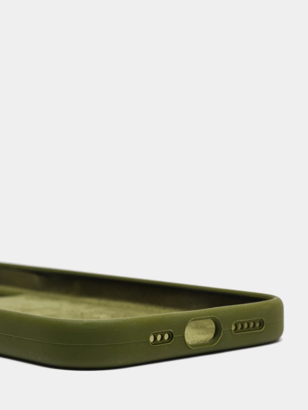 Зелёный хаки чехол Silicone Case для Iphone 13,13Pro,12/12Pro,12ProMax,12mini,11,11Pro,11ProMax,7/8+,XS