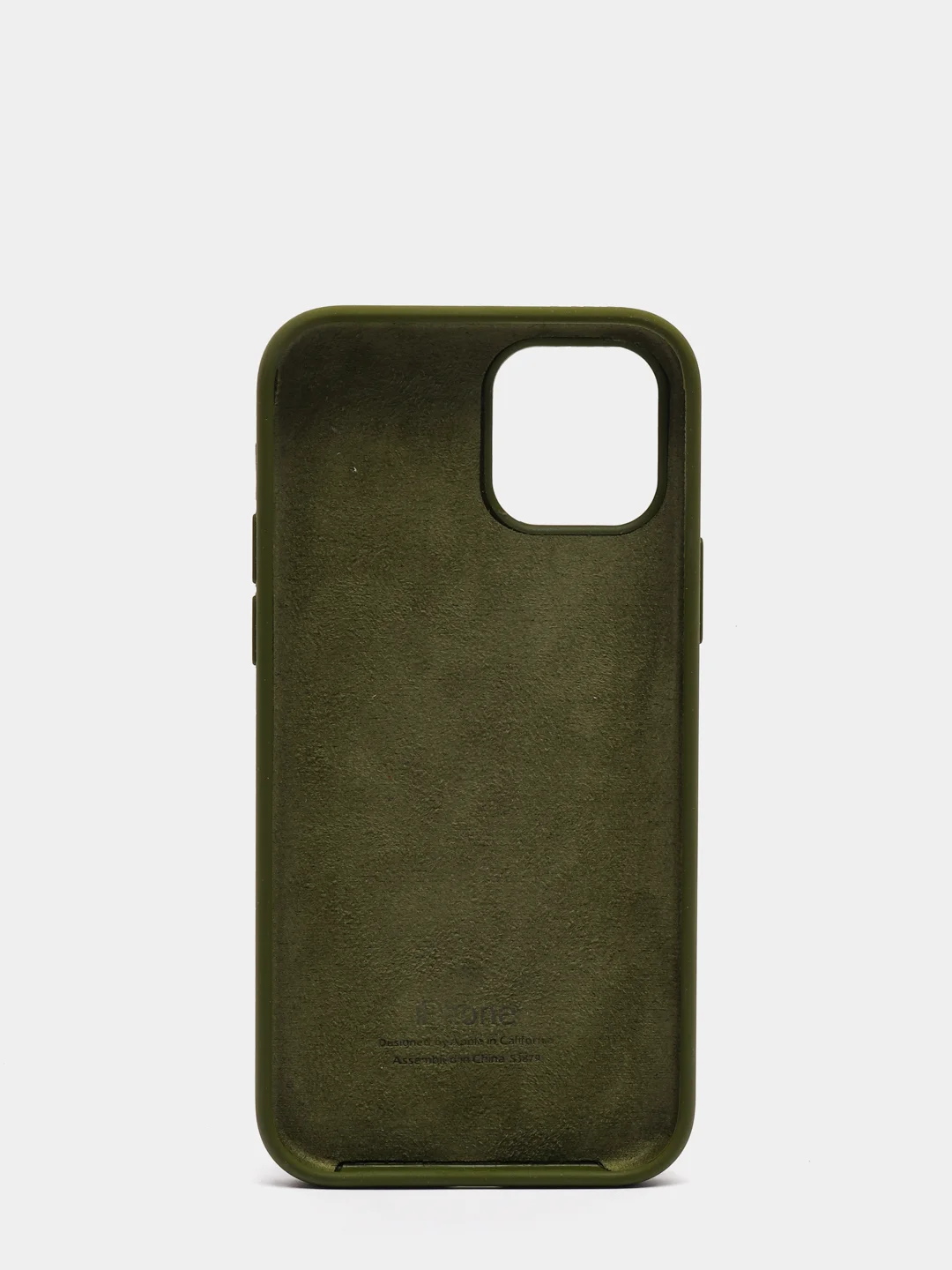 Зелёный хаки чехол Silicone Case для Iphone 13,13Pro,12/12Pro,12ProMax,12mini,11,11Pro,11ProMax,7/8+,XS