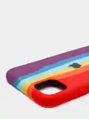 Алый чехол Silicone Case для Iphone 13,13Pro,12/12Pro,12ProMax,12mini,11,11Pro,11ProMax,7/8+,XS