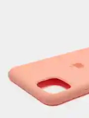 Кораллово-розовый чехол Silicone Case для Iphone 13,13Pro,12/12Pro,12ProMax,12mini,11,11Pro,11ProMax,7/8+,XS