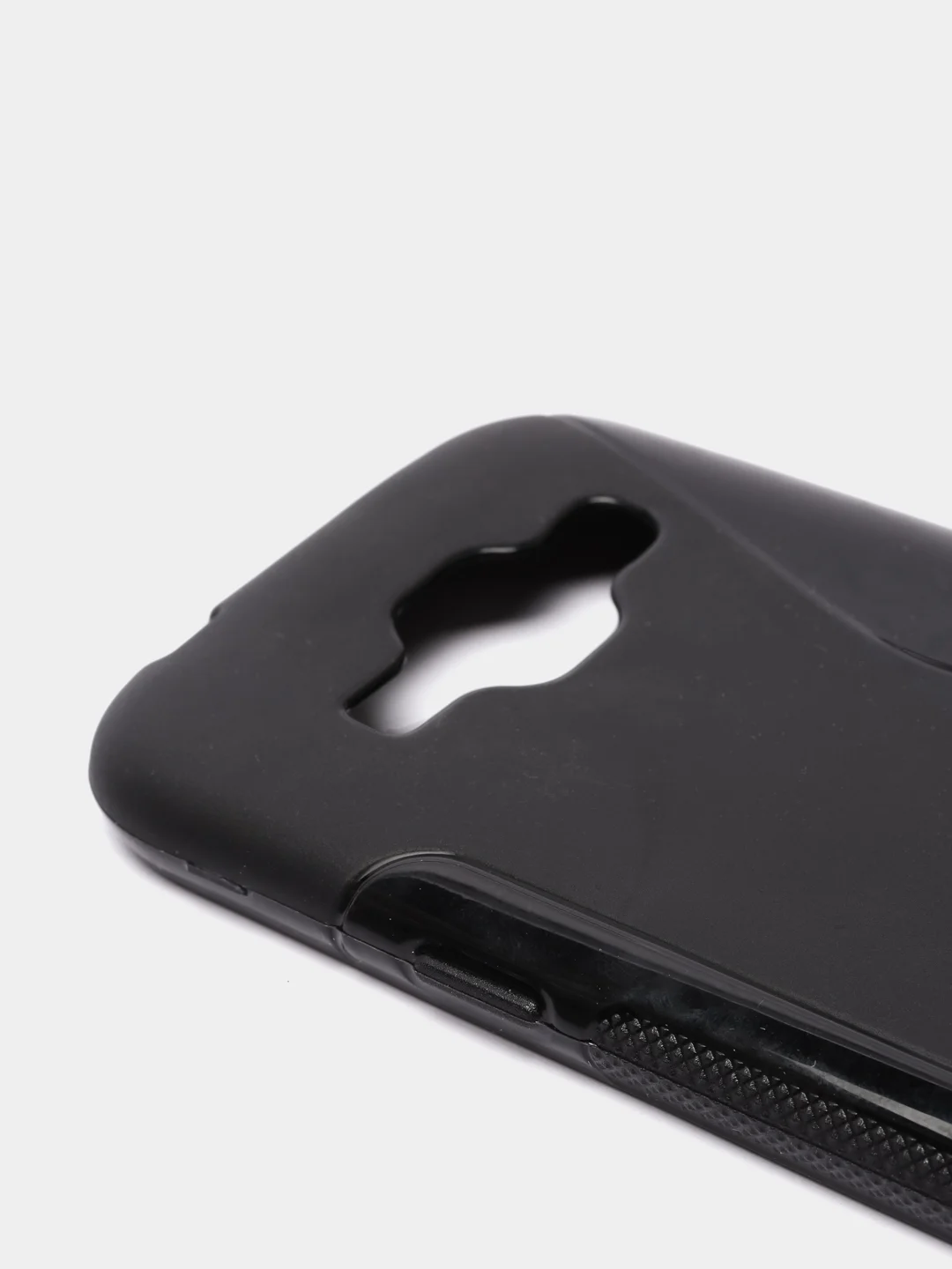 Черный чехол силиконовый Samsung J1 2015