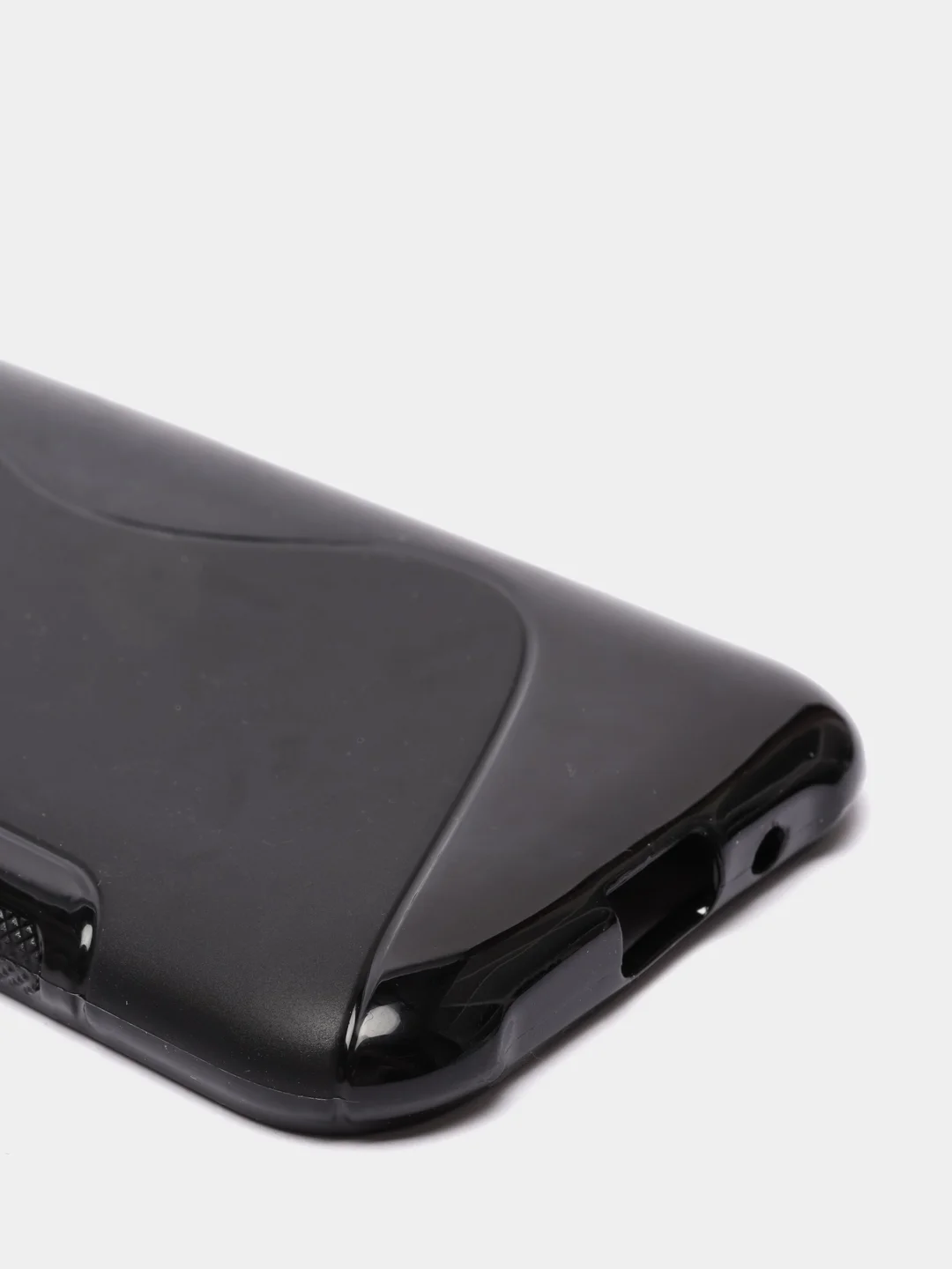 Черный чехол силиконовый Samsung J1 2015