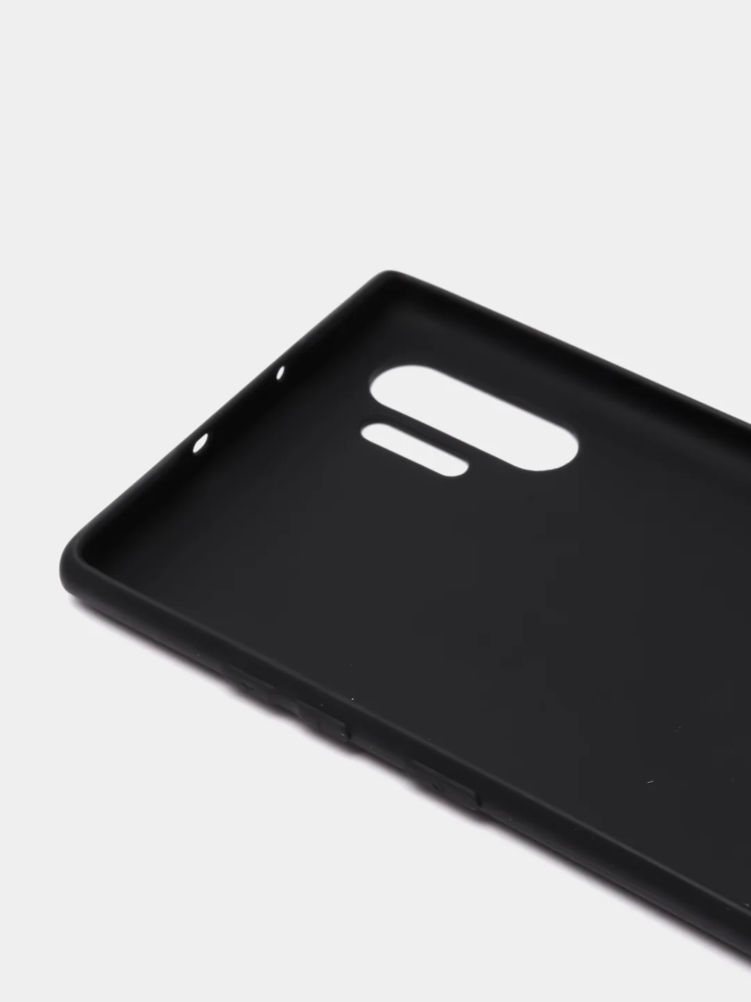 Угольный чехол Samsung Note 10 Plus / Note 10 pro с бархатом внутри