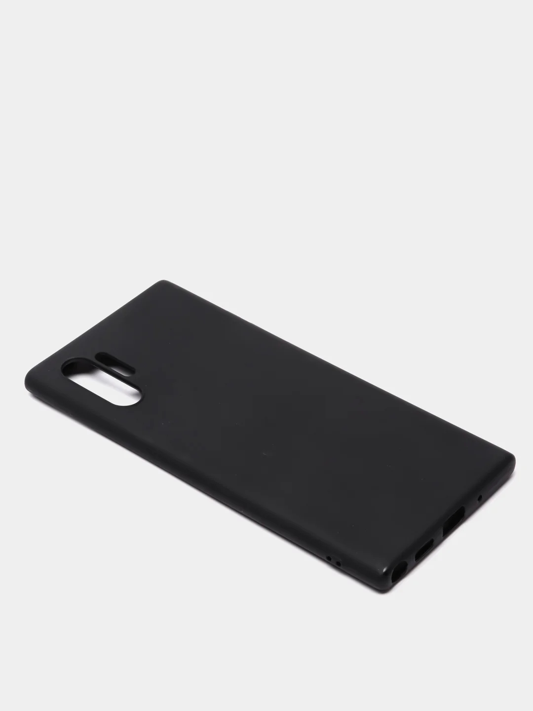 Угольный чехол Samsung Note 10 Plus / Note 10 pro с бархатом внутри