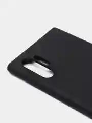 Угольный чехол Samsung Note 10 Plus / Note 10 pro с бархатом внутри