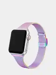 Пурпурный металлический ремешок Apple Watch 38 / 40 / 41 / 42 / 44 / 45 / 49 мм браслет стальной