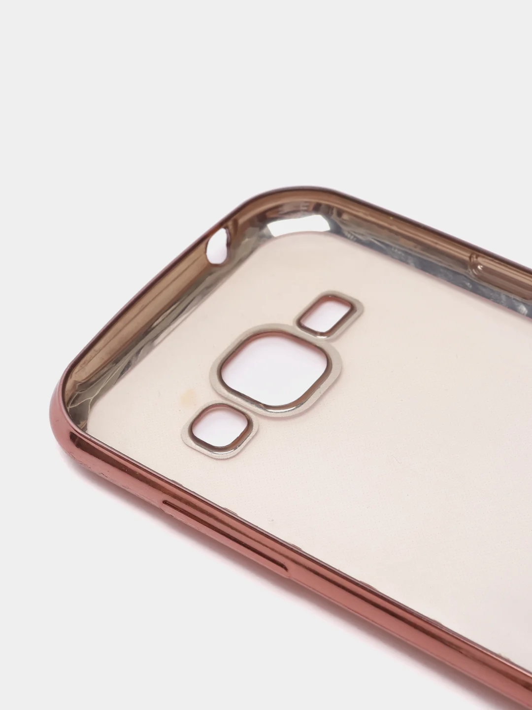 Медный чехол силиконовый Samsung J1 2015