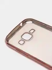 Медный чехол силиконовый Samsung J1 2015