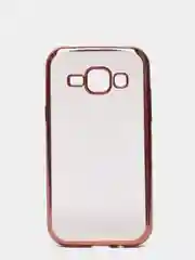 Медный чехол силиконовый Samsung J1 2015