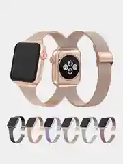 Металлический ремешок Apple Watch 38 / 40 / 41 / 42 / 44 / 45 / 49 мм браслет стальной