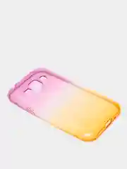 Алый чехол силиконовый Samsung J1 2015
