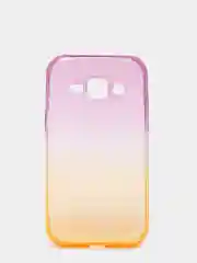 Алый чехол силиконовый Samsung J1 2015