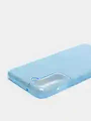 Бирюзовый чехол блестящий для SAMSUNG S21 FE