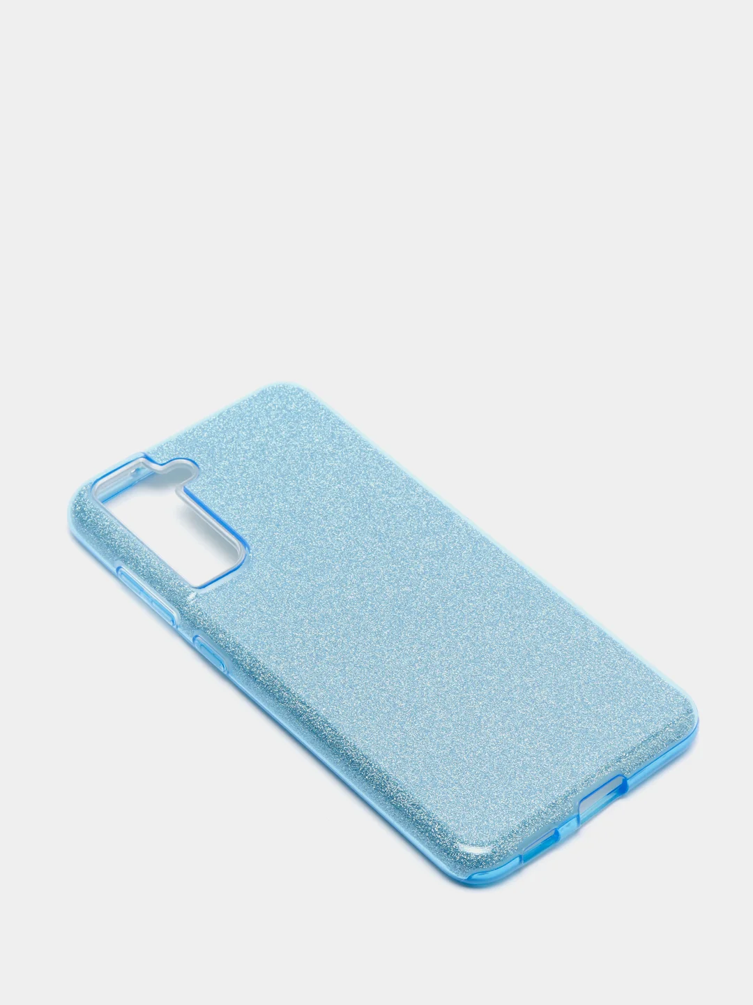 Бирюзовый чехол блестящий для SAMSUNG S21 FE