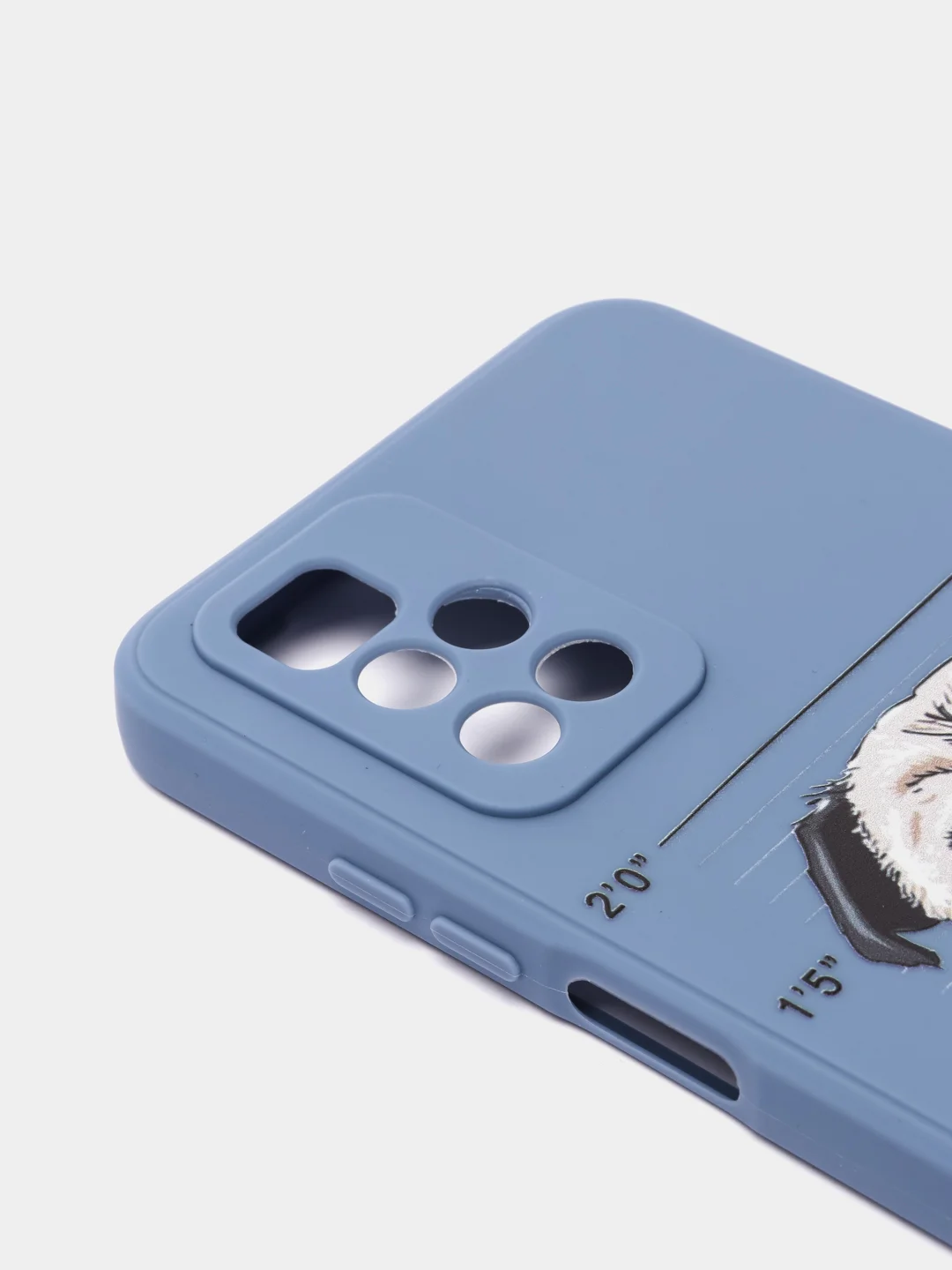 Голубой чехол Xiaomi Redmi 10