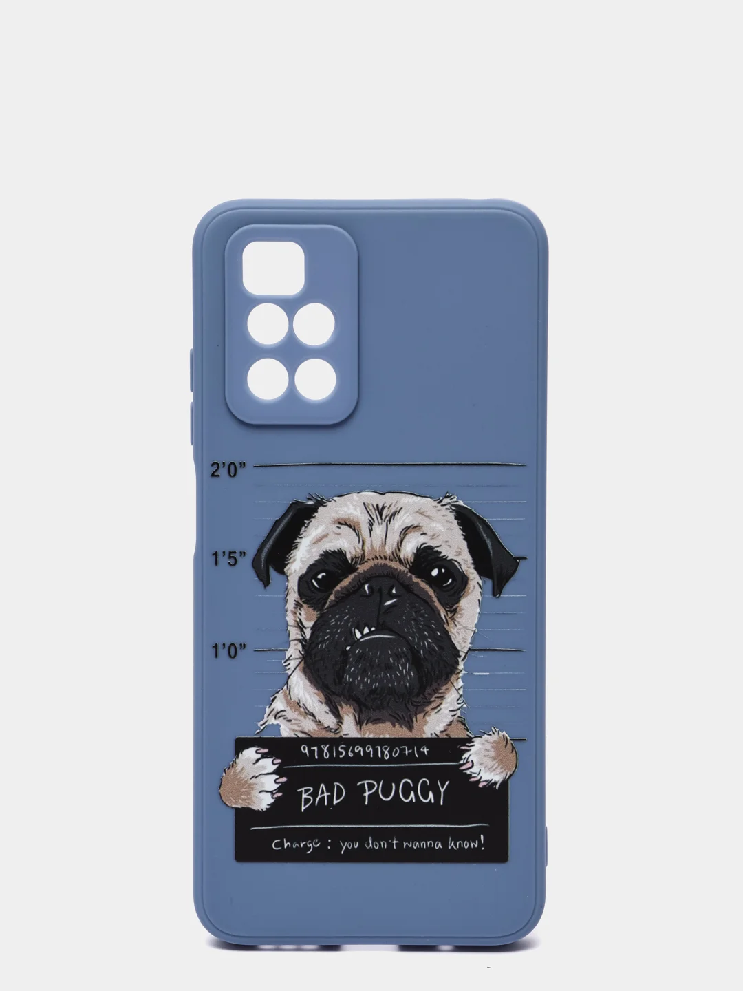 Голубой чехол Xiaomi Redmi 10