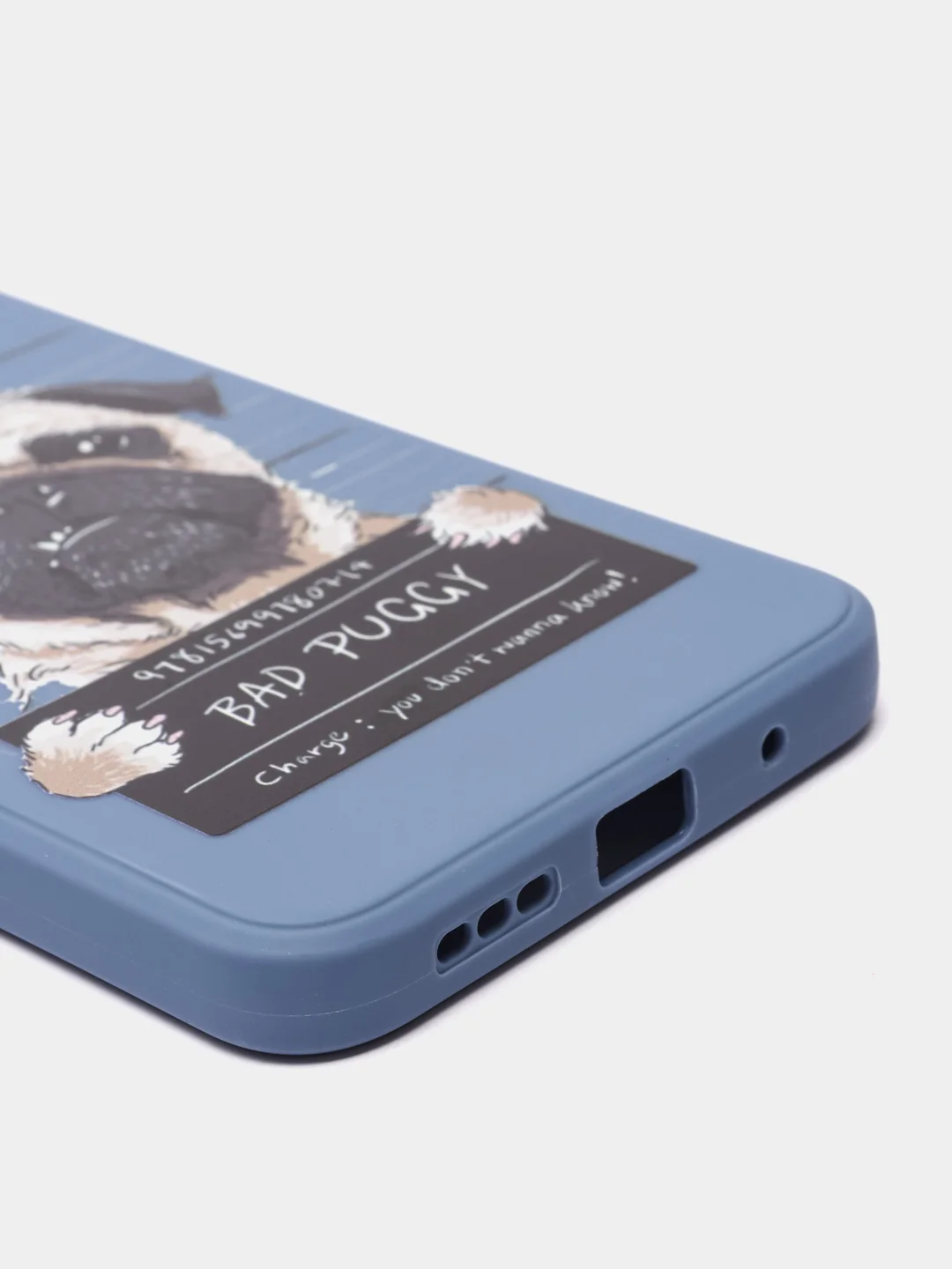 Голубой чехол Xiaomi Redmi 10