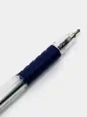 Набор ручек шариковых (3шт), 1.0 мм, синяя, корпус прозрачный, с резиновым держателем