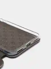 Серый чехол книжка Honor 6c pro