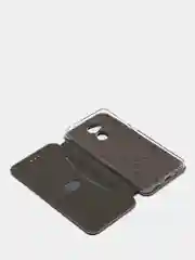 Серый чехол книжка Honor 6c pro