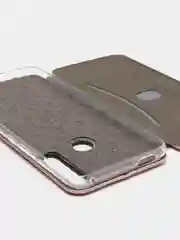 Розовый чехол книжка Huawei Honor 9X / P Smart Z