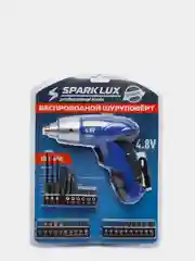 Шуруповёрт беспроводной SparkLux 4.8V 600 mAh с насадками