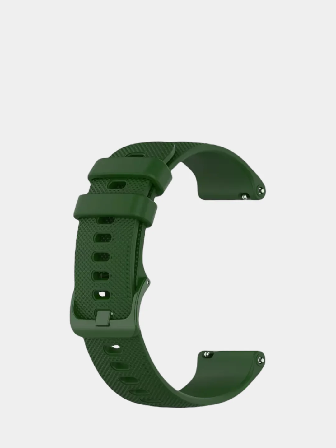 Лесной зеленый силиконовый ремешок для Xiaomi Amazfit Bip / GTR 42 мм / GTS / Samsung Gear S2 / 20 22 мм