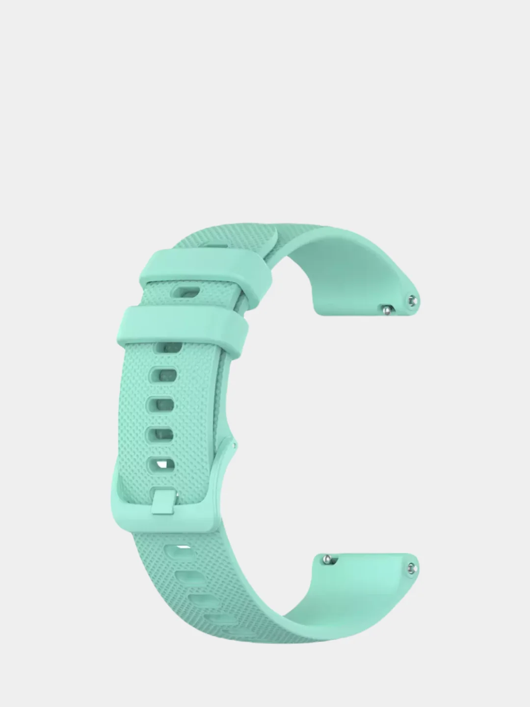 Бирюзовый силиконовый ремешок для Xiaomi Amazfit Bip / GTR 42 мм / GTS / Samsung Gear S2 / 20 22 мм