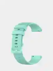 Бирюзовый силиконовый ремешок для Xiaomi Amazfit Bip / GTR 42 мм / GTS / Samsung Gear S2 / 20 22 мм