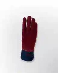 Багровый перчатки женские