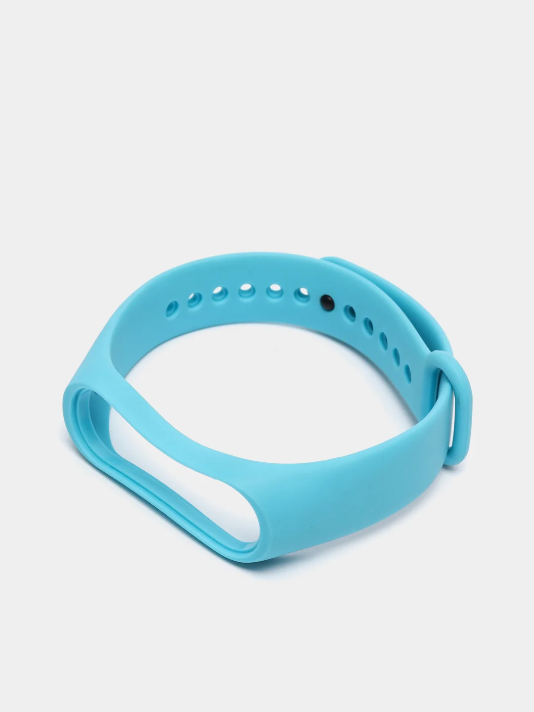Небесно-голубой силиконовый ремешок для Xiaomi Mi Band 3, Mi Band 4, Сяоми Ми бэнд 3,4