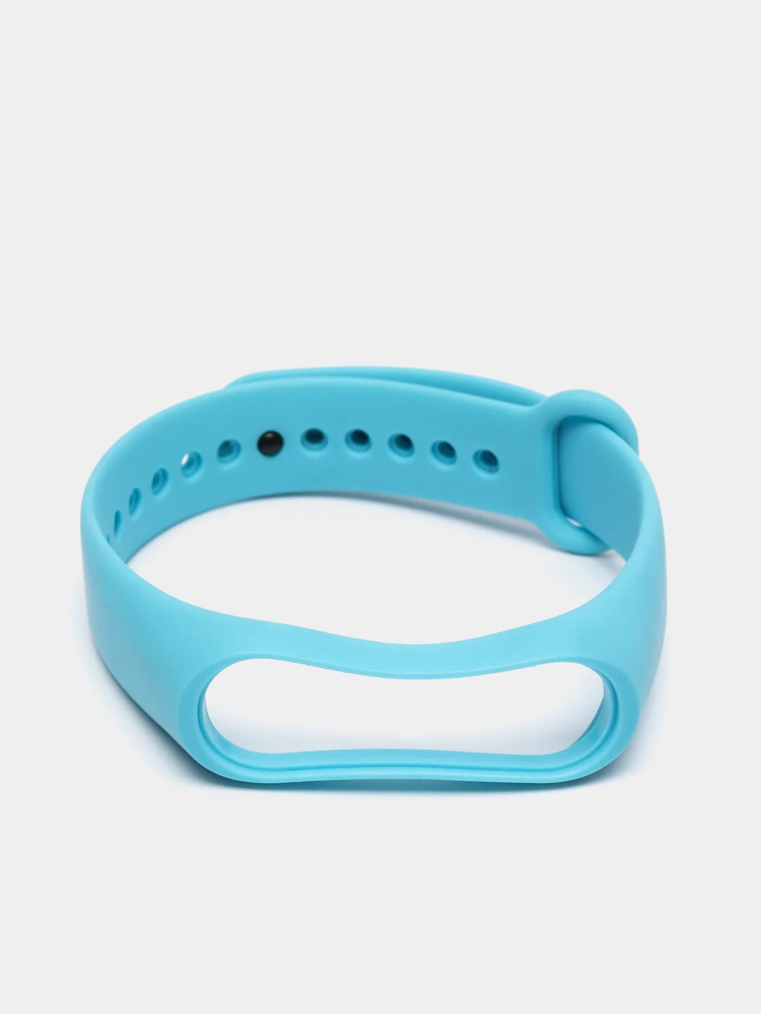 Небесно-голубой силиконовый ремешок для Xiaomi Mi Band 3, Mi Band 4, Сяоми Ми бэнд 3,4