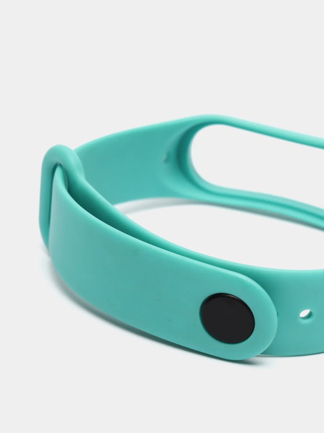 Бирюзовый силиконовый ремешок для Xiaomi Mi Band 3, Mi Band 4, Сяоми Ми бэнд 3,4